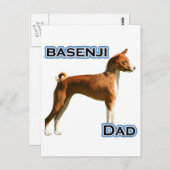 Basenji Pap 4 Briefkaart (Voorkant / Achterkant)