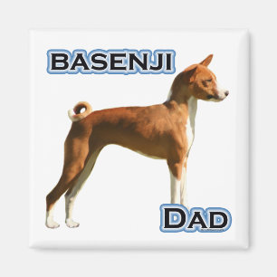 Basenji Papa 4 - Magnet