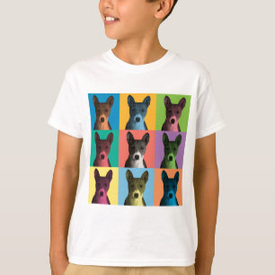 Basenji Pop-Art Youth T-Shirt