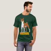 Basenji-red T-shirt (Voorkant volledig)