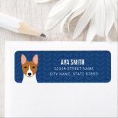 Basenji Return Address Label (Insitu)