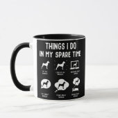 Basenji Things Do Spare Time Funny Dog Mom Dad  Mok (Links)