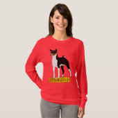 Basenji Tri-kleurig T-shirt (Voorkant volledig)