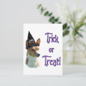 Basenji Trick Briefkaart (Staand voorkant)