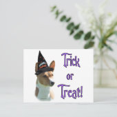Basenji Trick Briefkaart (Staand voorkant)