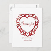 Basenji True Love Briefkaart (Voorkant / Achterkant)