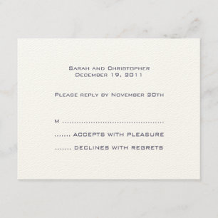 Bases :: Bleu de nuit :: Carte de réponse