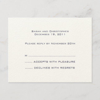 Bases :: Bleu de nuit :: Carte de réponse