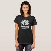 Basford Lake Fishing Michigan T-shirt (Voorkant volledig)