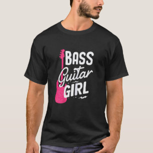 Basgitaar Bassist Vrouwen En Meisje Basspeler T-shirt
