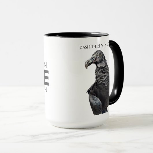Bash the Black Vulture Mug (Devant droit)