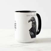 Bash the Black Vulture Mug Mok (Voorkant rechts)