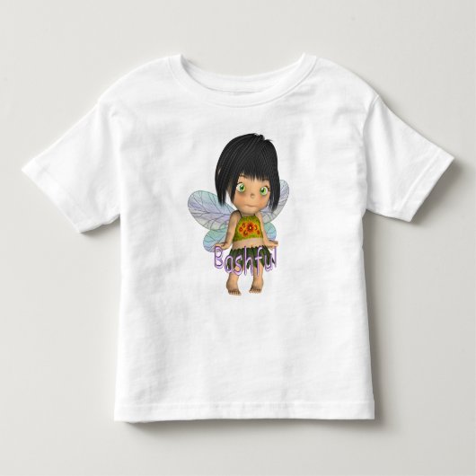 Bashful Blossom Kinder Shirts (Voorkant)