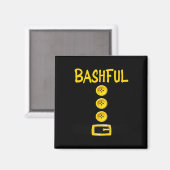 Bashful Dwarf Halloween Costume Color Matching Bas Magneet (Voorkant / Achterkant)