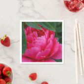 Bashful Pink Peony Servet (Insitu)