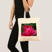 Bashful Pink Peony Tote Bag (Voorkant (product))