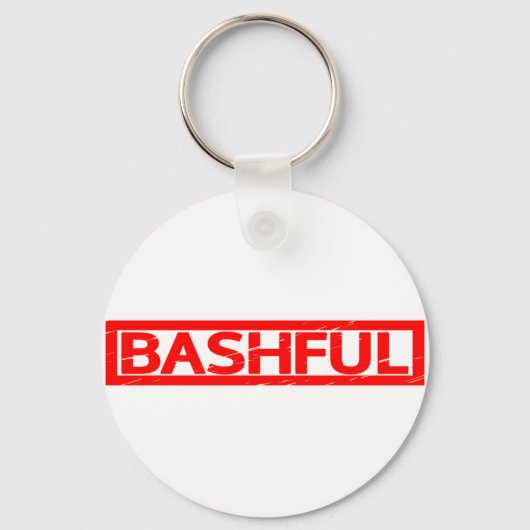 Bashful Stamp Sleutelhanger (Voorkant)