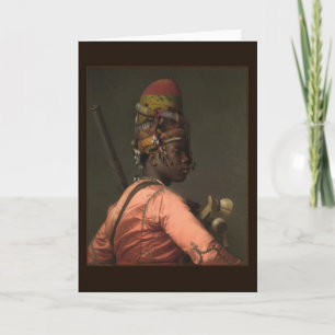Bashi-Bazouk par Jean-Léon Gérôme - Carte de voeux