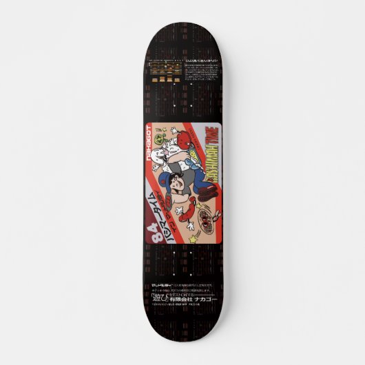 BASHIMAH TIME SKATEBOARD (Voorkant)