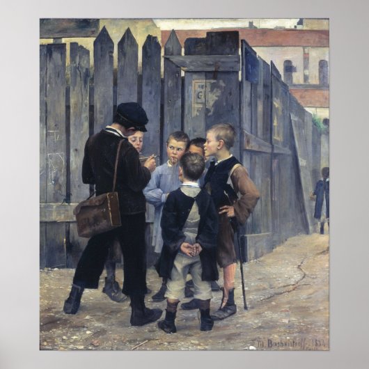 Bashkirtseff - een vergadering poster (Voorkant)