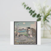 Basho & Beroemde Quote Briefkaart (Staand voorkant)