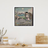 Basho & beroemde quote poster (Keuken)