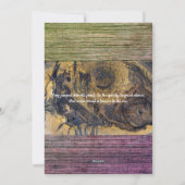 Basho Haiku Feestdagenkaart (Achterkant)