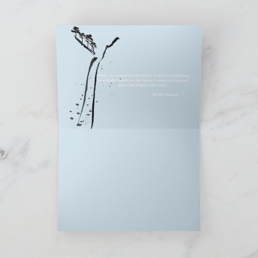 Basho Haiku Kaart (Binnen)