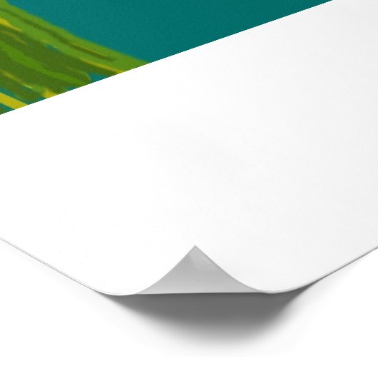 Basho's kikkervis poster (Hoek)