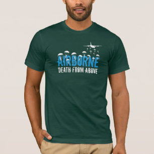 Basic Airborne Dood Van Boven T-shirt