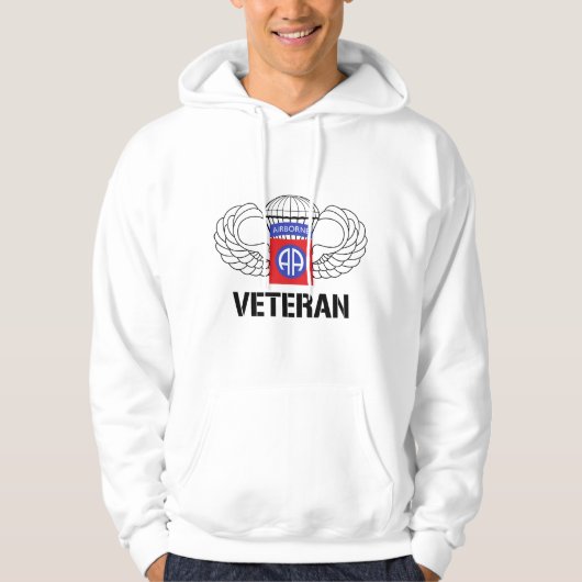 Basic Airborne Veteran Hoodie (Voorkant)