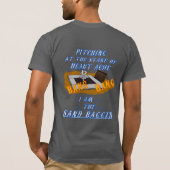 Basic American Hoefijzer Pitching T-shirt (Achterkant)