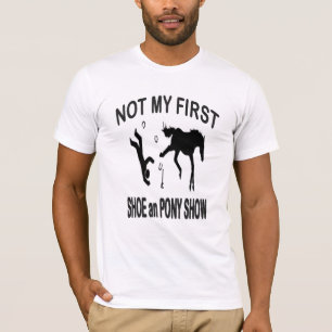Basic - Amerikaanse Hoefijzers - Blk-schoen en Pon T-shirt