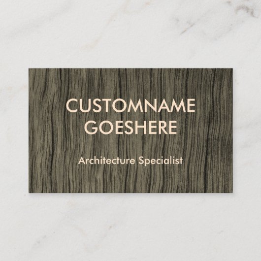 Basic Architecture Specialist-Visitekaartje Visitekaartje (Voorkant)