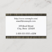 Basic Architecture Specialist-Visitekaartje Visitekaartje (Achterkant)