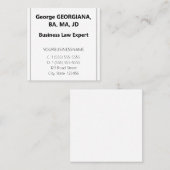 Basic Attorney Visitekaartje (Voorkant / Achterkant)