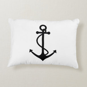 Basic Black Anchor Decoratief Kussen