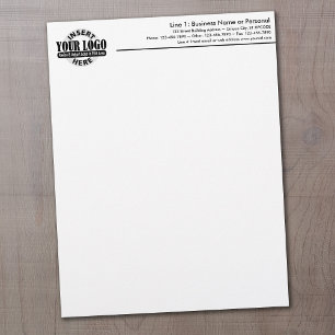 Basic Business Letterhead met Logo Briefhoofd
