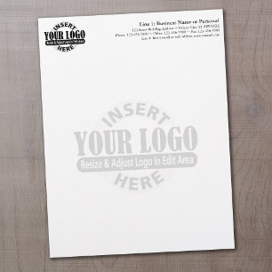 Basic Business Letterhead met WATERMARK Briefhoofd