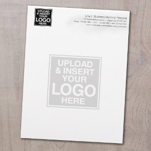 Basic Business Letterhead met WATERMARK Briefhoofd