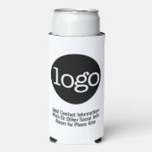 Basic Business of Kantoor Logo, promotiewit (Seltzer Voorkant)