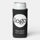 Basic Business of Kantoor Logo Promotion Black (Seltzer Voorkant)