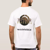 Basic Butler Football Design #2 T-shirt (Achterkant)