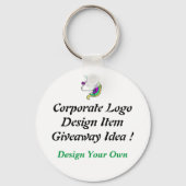 Basic Button Sleutelhanger (Voorkant)