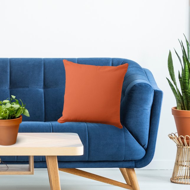 Basic Color Mandarin Oranje Kussen (Creator heeft geüpload)