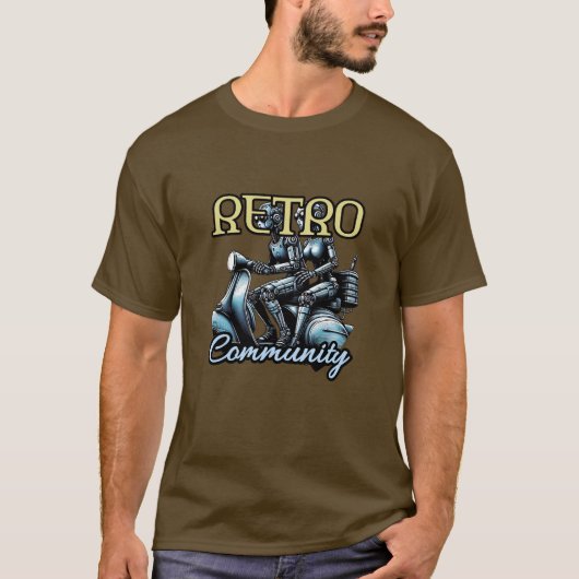 Basic Dark T-Shirt (Voorkant)