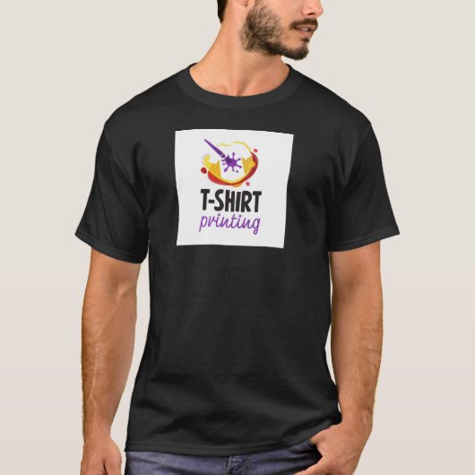 Basic Dark T-Shirt (Voorkant)
