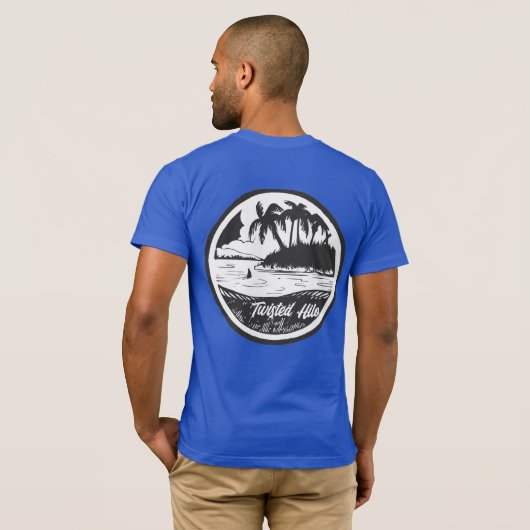 Basic Dark T-Shirt (Achterkant volledig)