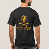 Basic donker T-shirt (Achterkant)