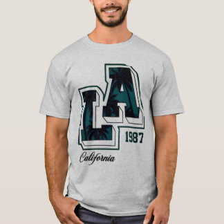 Basic Donker T-shirt Californië 1987